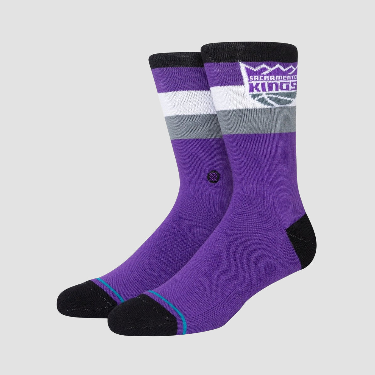 Stance NBA Sacremento Kings ST Crew Socks Purple