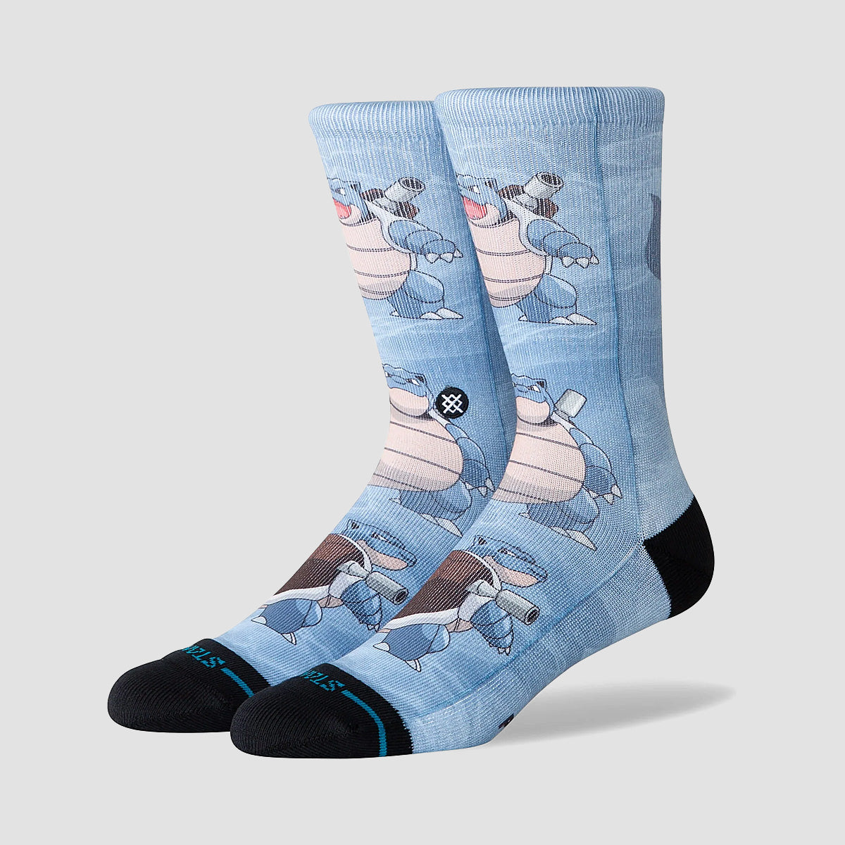 Stance Pokemon Blastoise AOP Crew Socks Blue