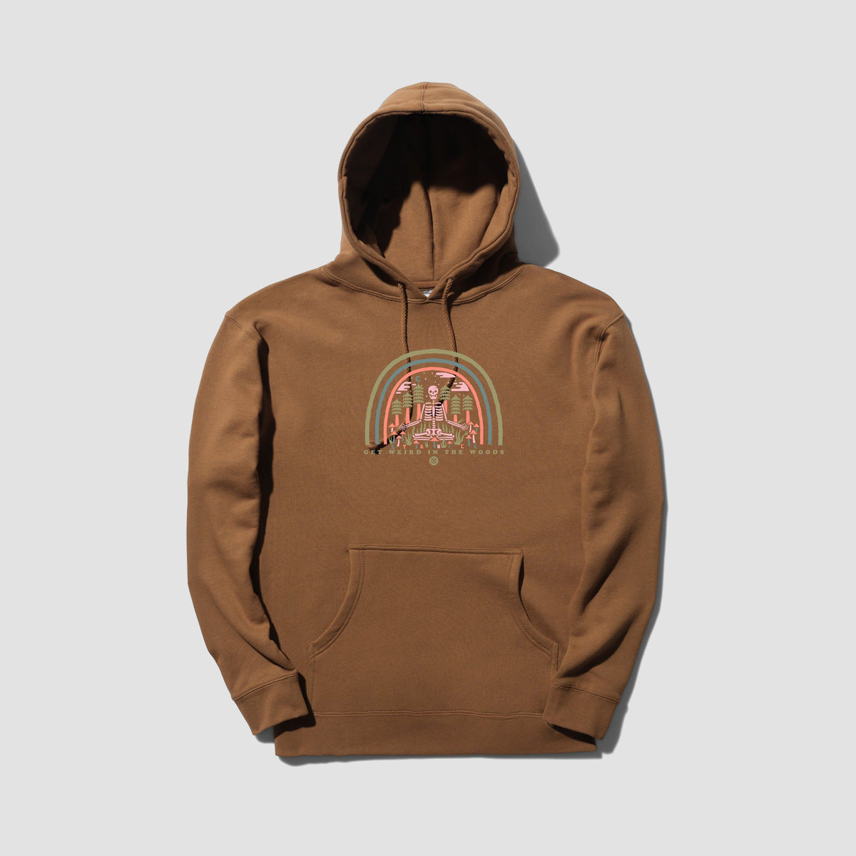 Stance Weird Woods Pullover Hoodie Saddle