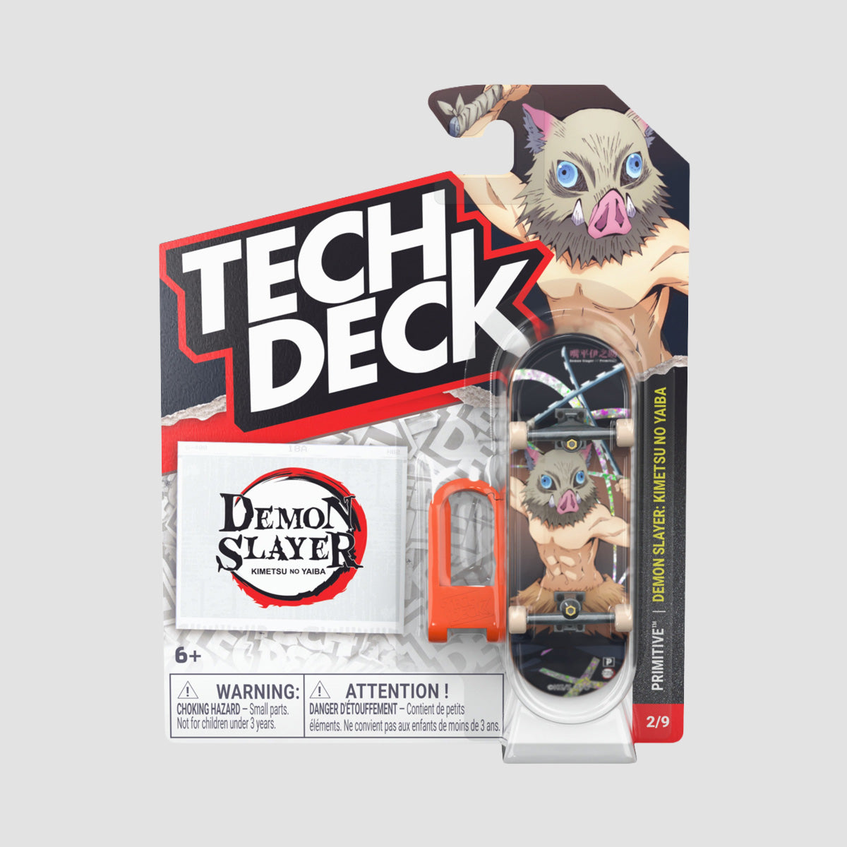 Tech Deck 96mm Entertainment Series (M04) Fingerboard - Primitive Demon Slayer 2/9