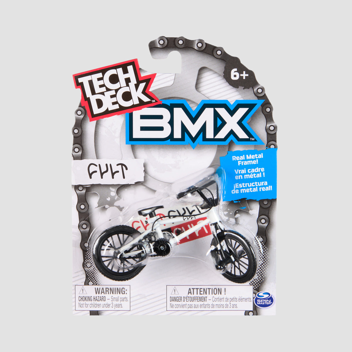 Tech Deck BMX (M23) Finger Bike - Cult White With