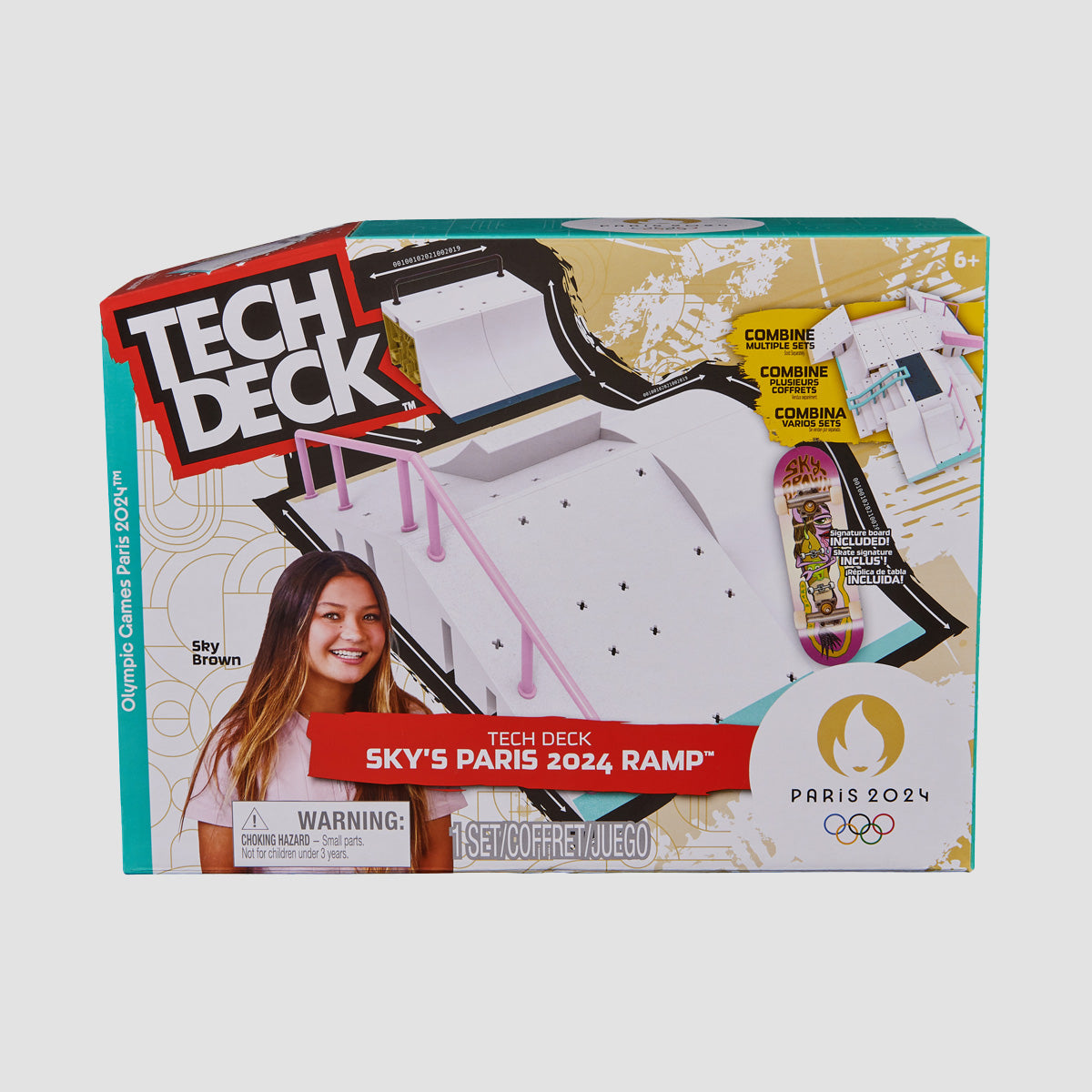 Tech Deck Olympic X-Connect Sky's Paris 2024 Ramp