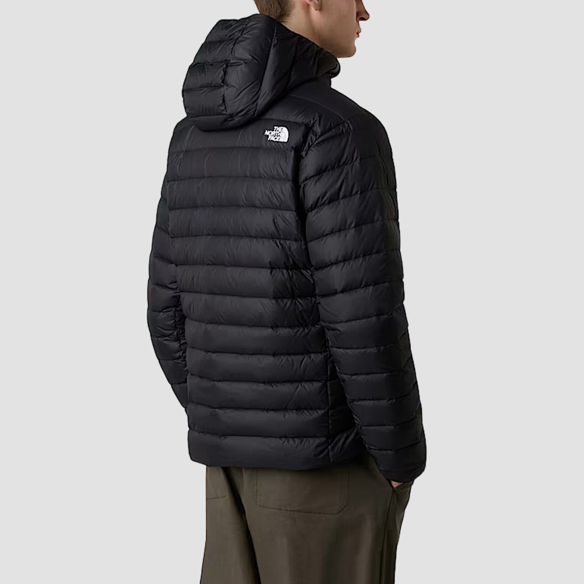 The North Face Classic Down Hooded Jacket TNF Black