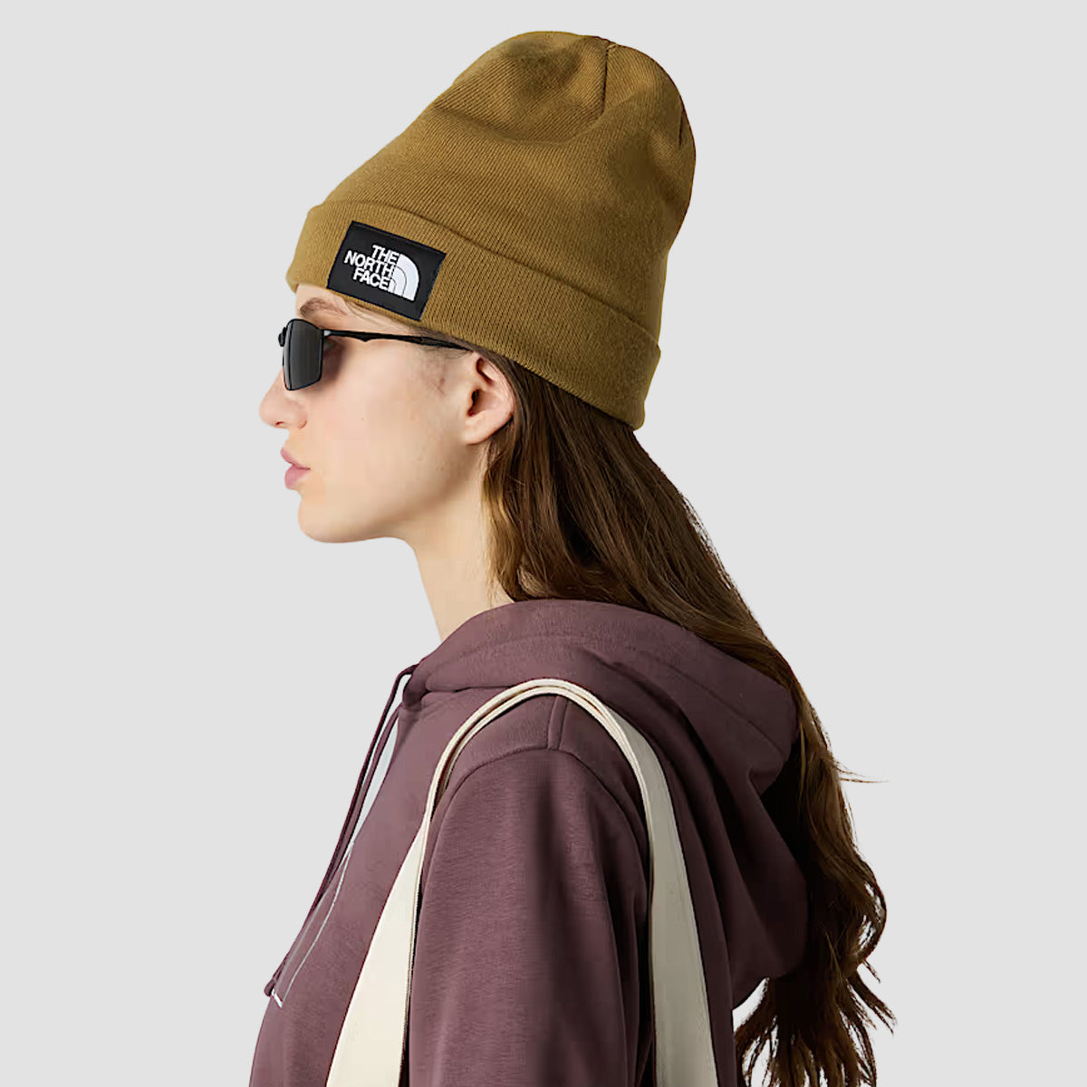 The North Face Dock Worker Recycled Beanie Utility Brown