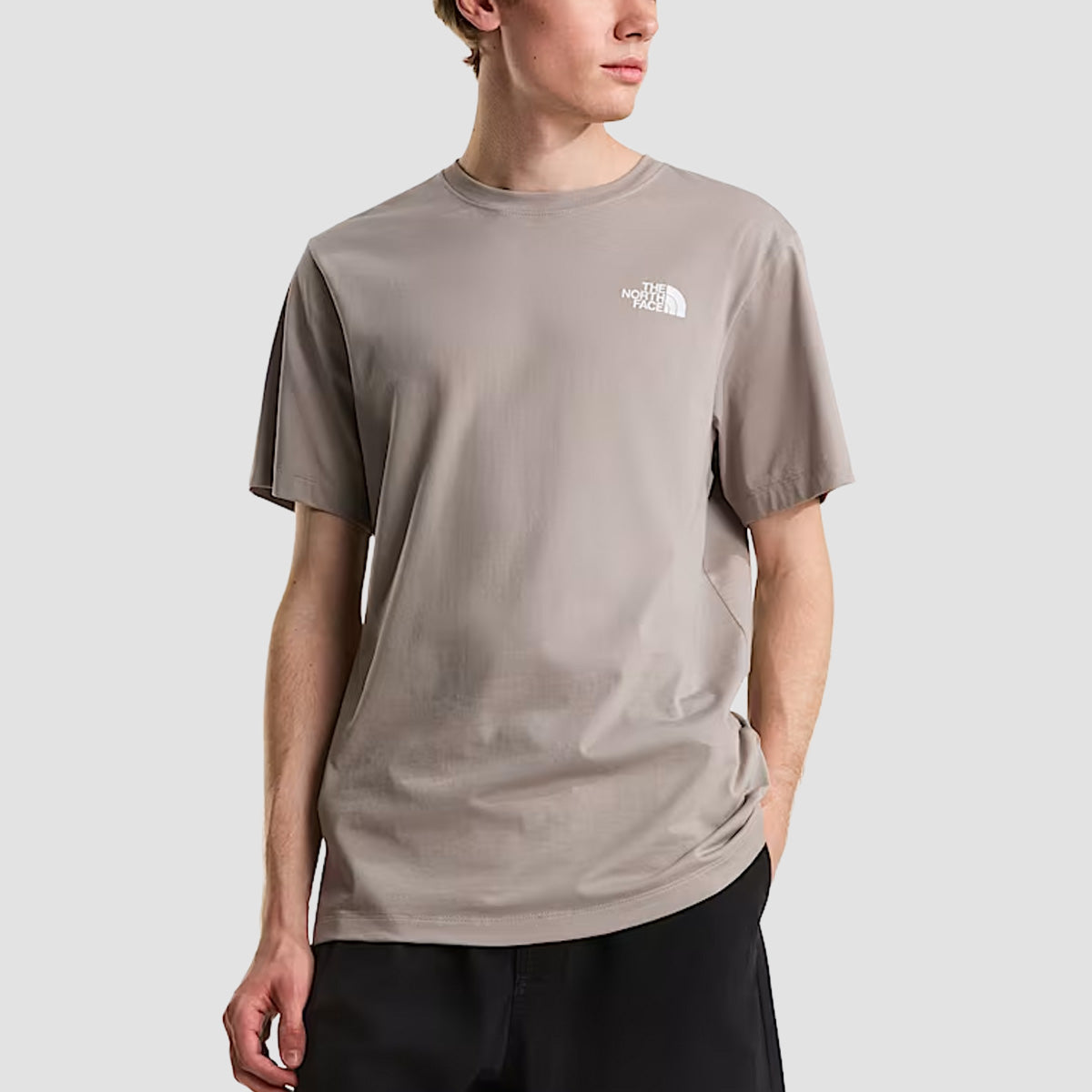 The North Face Evolution Box NSE Regular T-Shirt Stone Slab