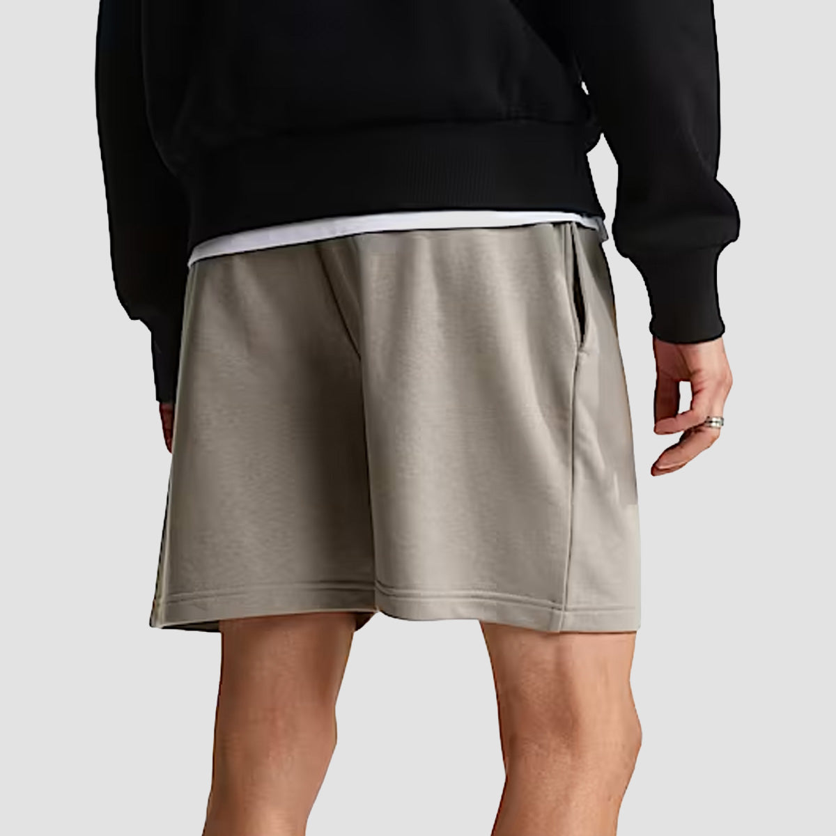 The North Face Simple Dome Light Regular Shorts Stone Slab