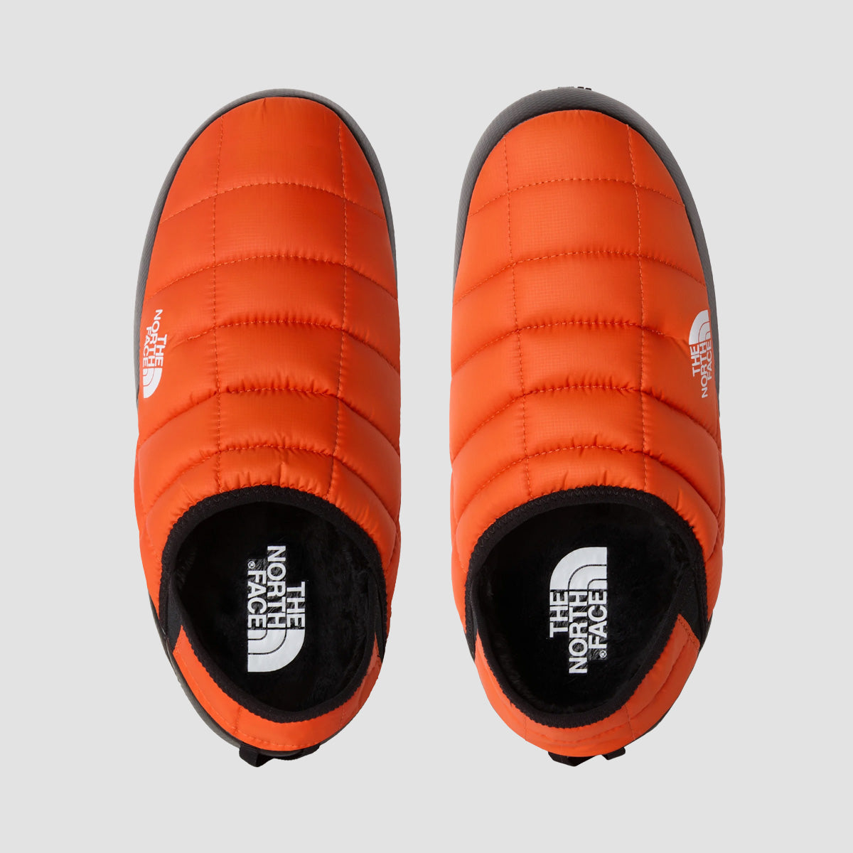 The North Face Thermoball V Traction Mule Slippers - Solar Flare/TNF Black