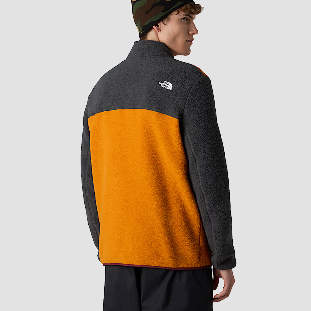 The North Face Yumiori Full Zip Fleece Jacket Agate Orange/Asphalt Grey