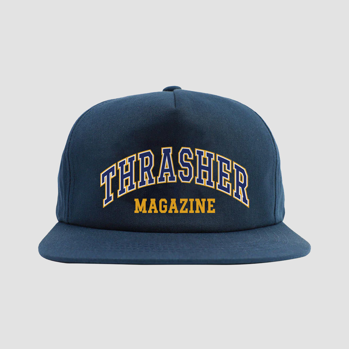 Thrasher Dropout Snapback Cap Navy