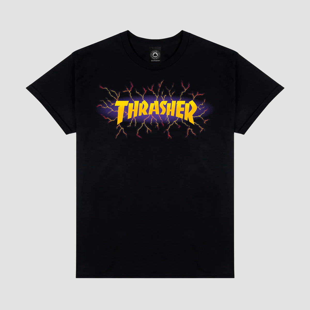 Thrasher Lightning T-Shirt Black