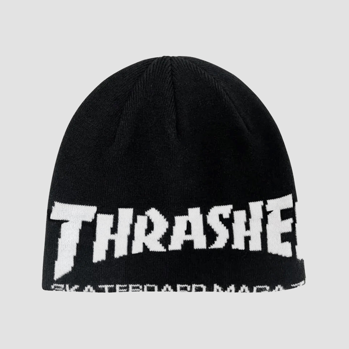 Thrasher Skate Mag Skully Beanie Black