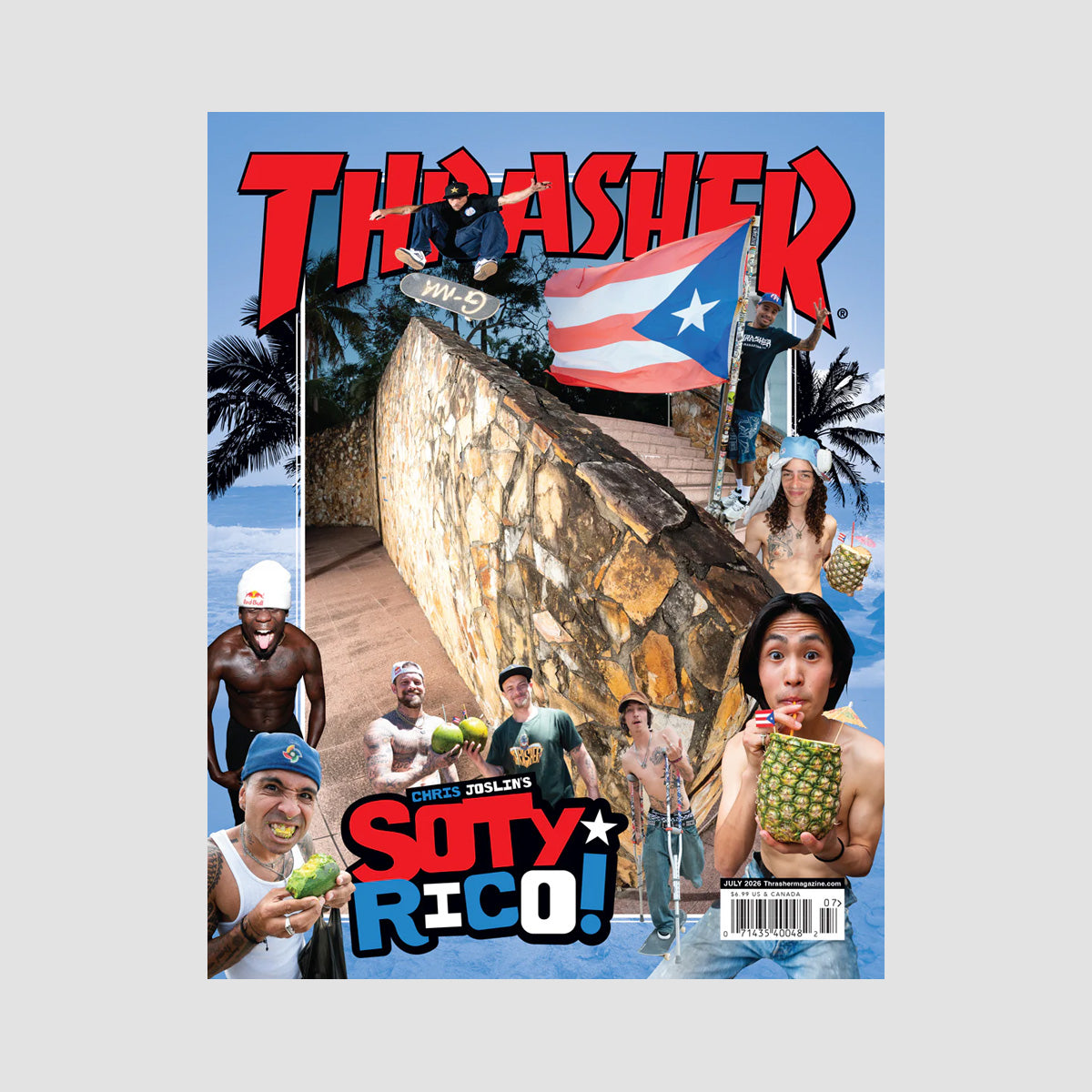 Thrasher Skateboard Magazine July 2026