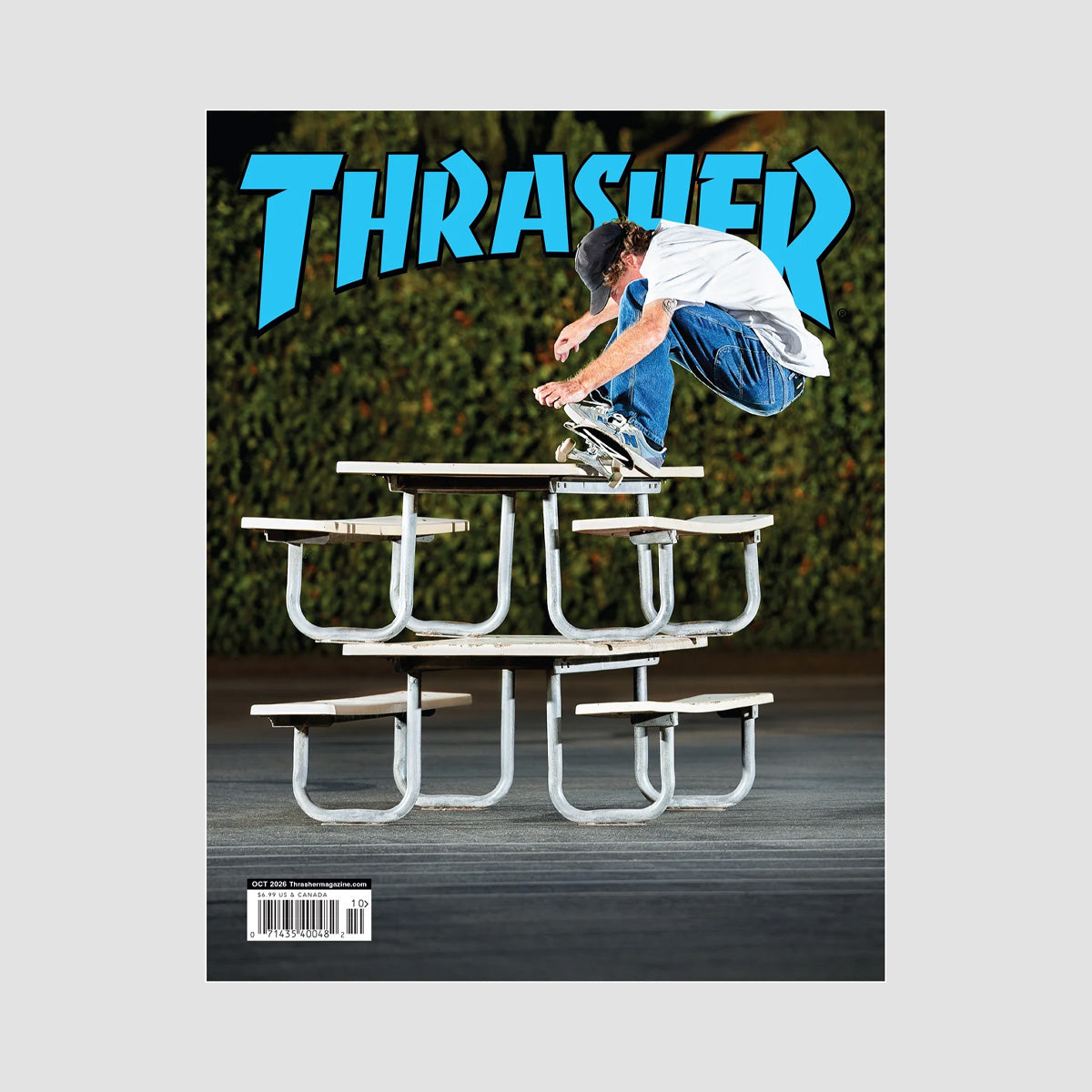 Thrasher Skateboard Magazine October 2026