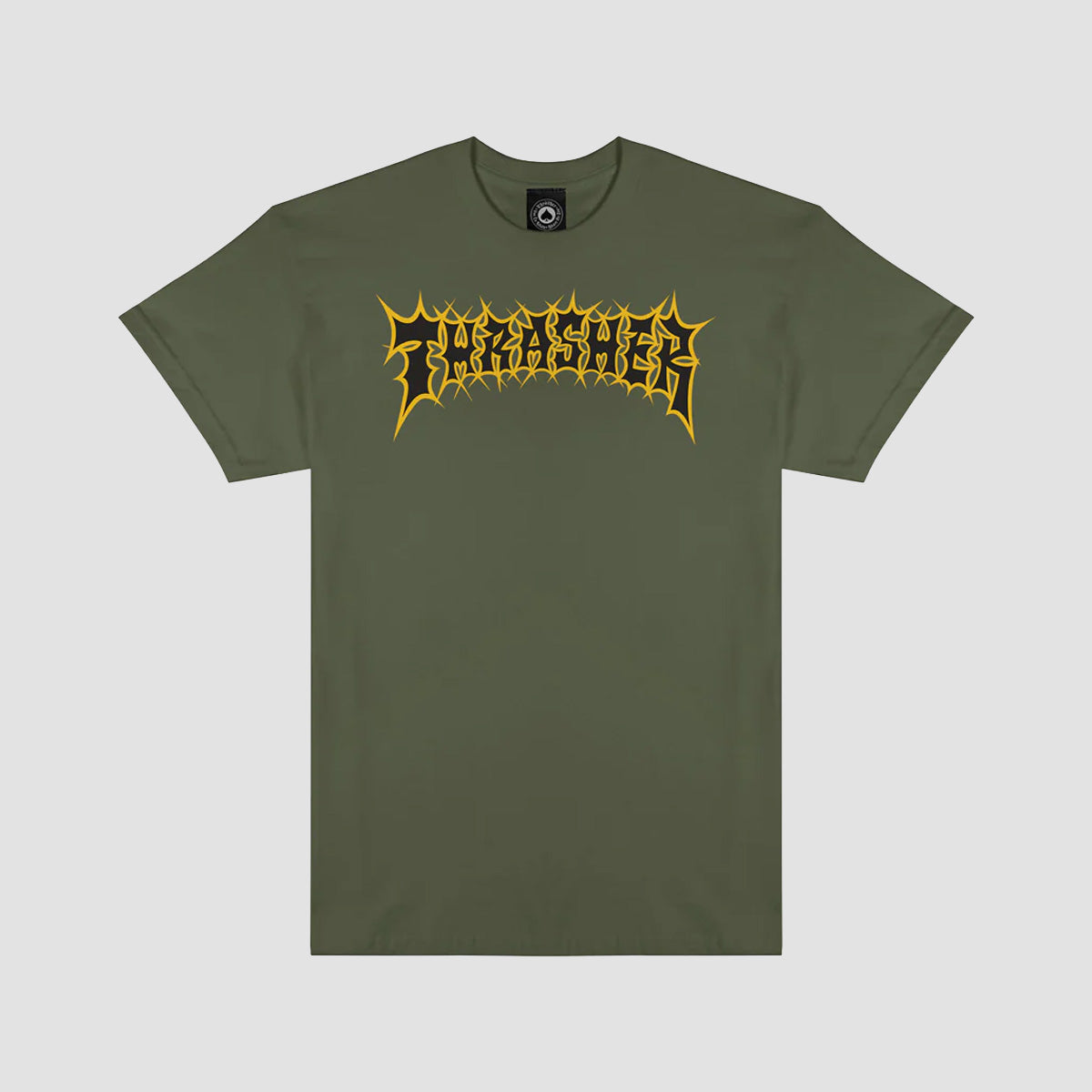 Thrasher Spikey T-Shirt Military Green
