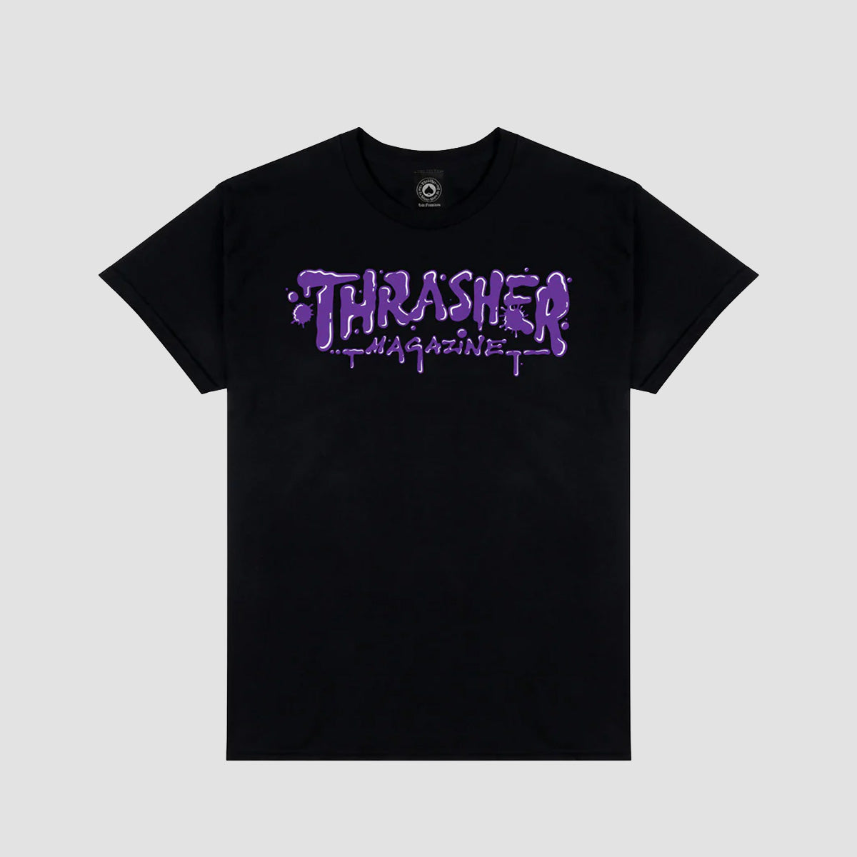 Thrasher Wet Paint T-Shirt Black