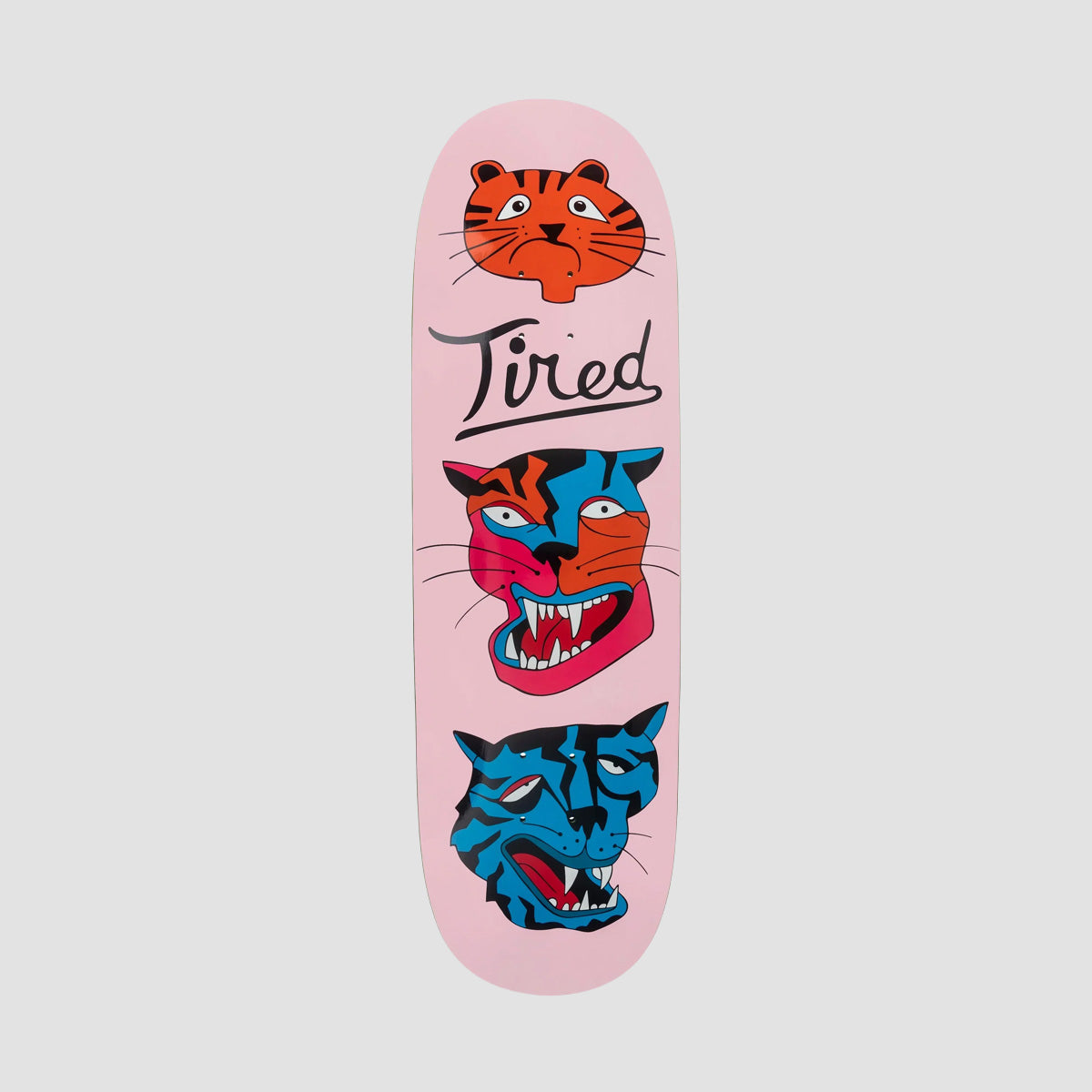 Tired The Rounders Chuck Skateboard Deck - 9.125"