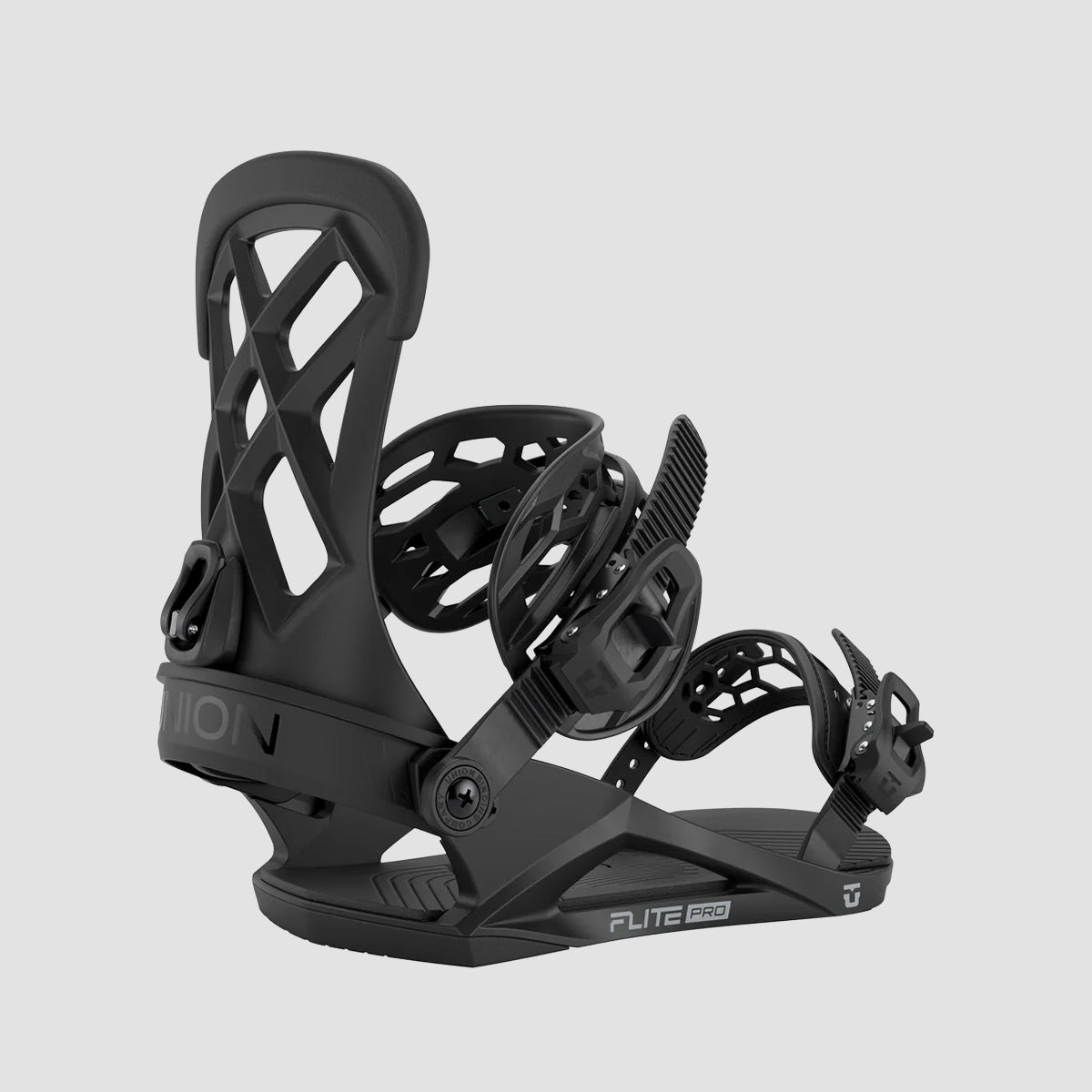 Union Flite Pro Snowboard Bindings Black