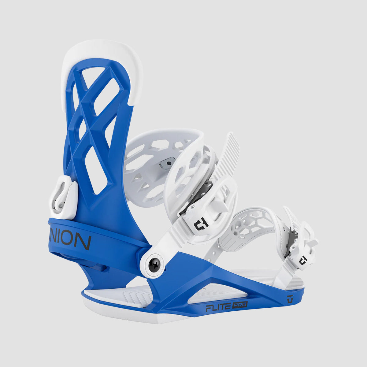 Union Flite Pro Snowboard Bindings Blue
