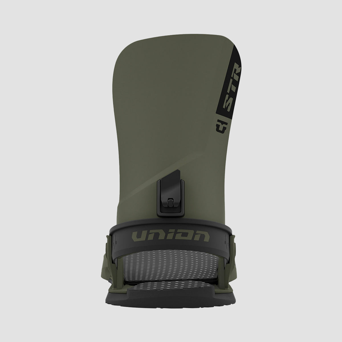 Union STR 2024 Snowboard Bindings Dark Green