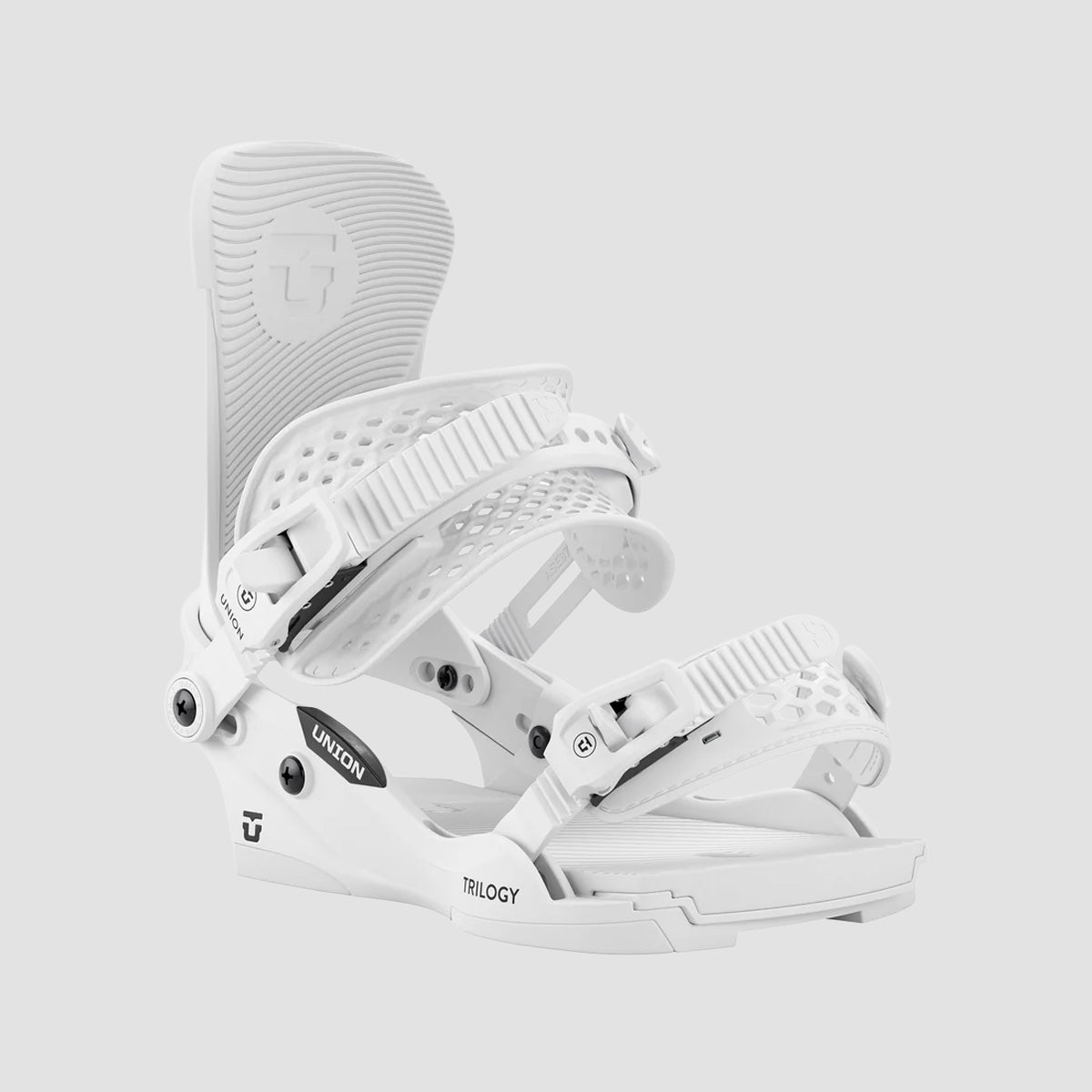 Union Trilogy Classic Snowboard Bindings White - Womens