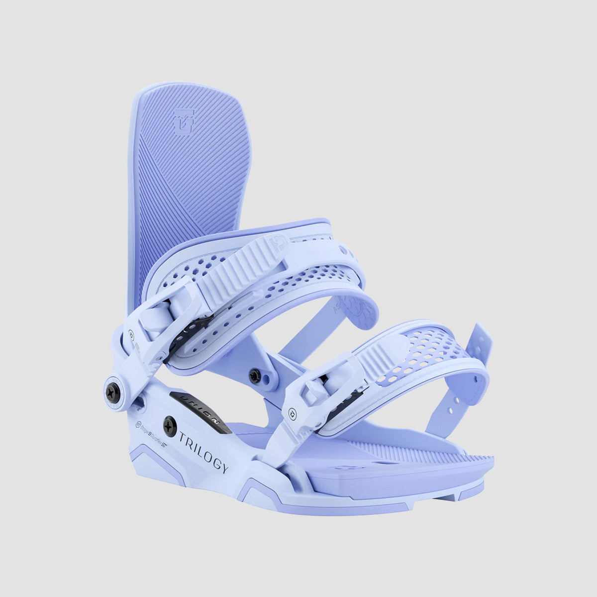 Union Trilogy Snowboard Bindings Light Blue - Womens