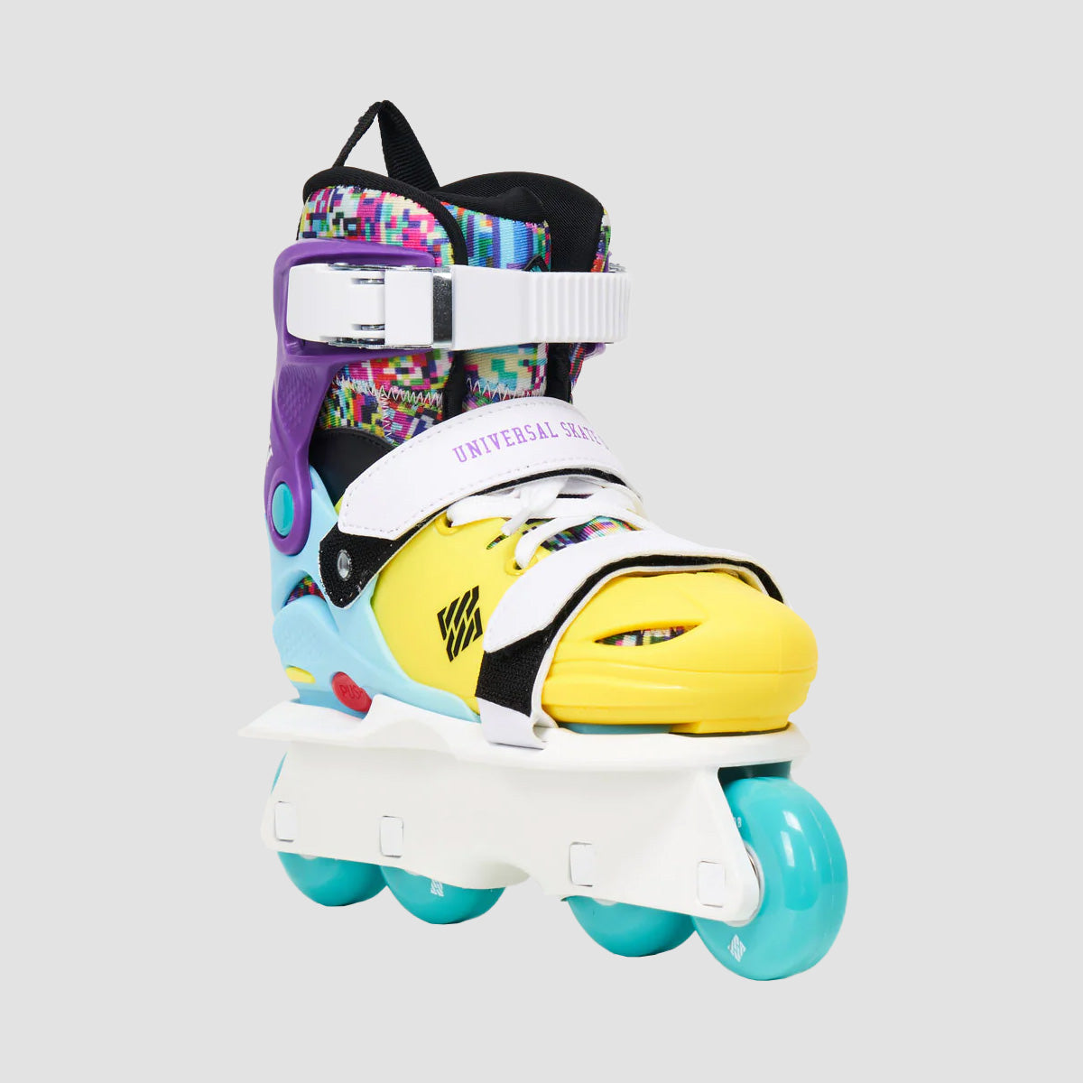 USD Glitch adj. Aggressive Inline Skates Multi Colour - Kids