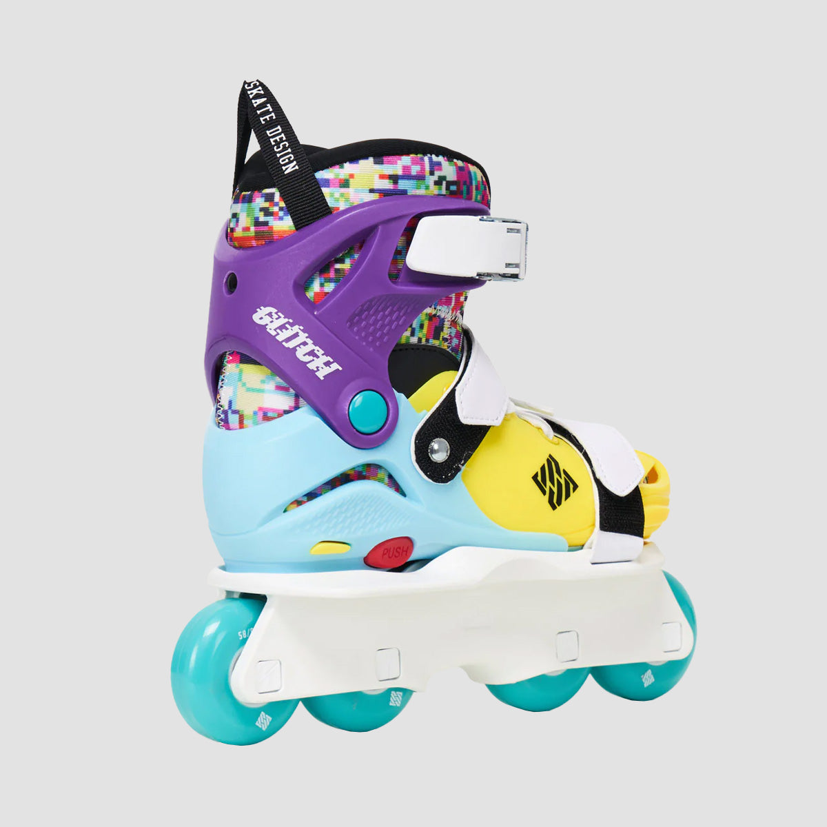 USD Glitch adj. Aggressive Inline Skates Multi Colour - Kids