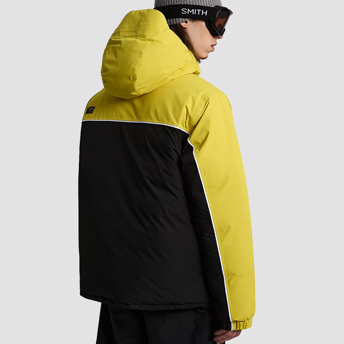 Vans 90s Bigblock Hooded Puffer Snow Jacket Dusty Gold