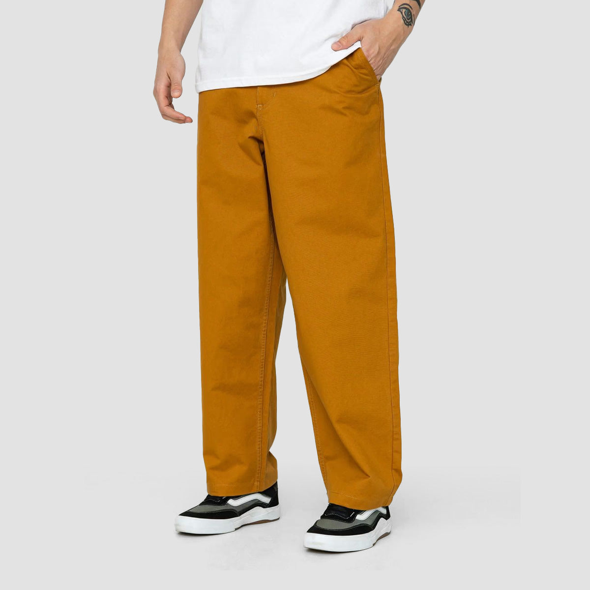 Vans Authentic Chino Baggy Pants Golden Brown