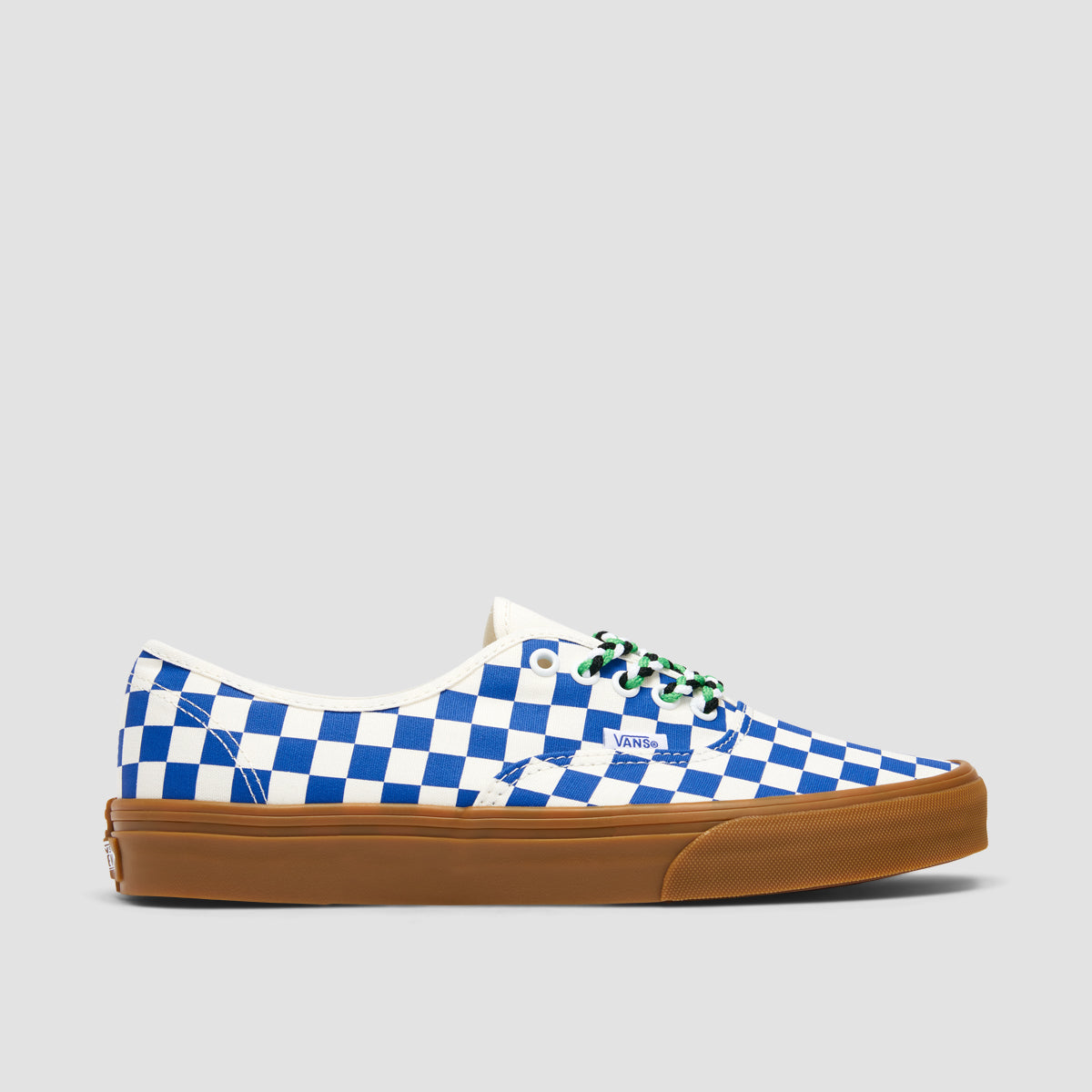 Vans Authentic Shoes Checkerboard Blue/White - Main Image