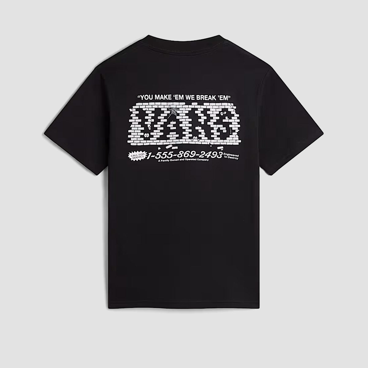 Vans Break Made T-Shirt Black - Kids