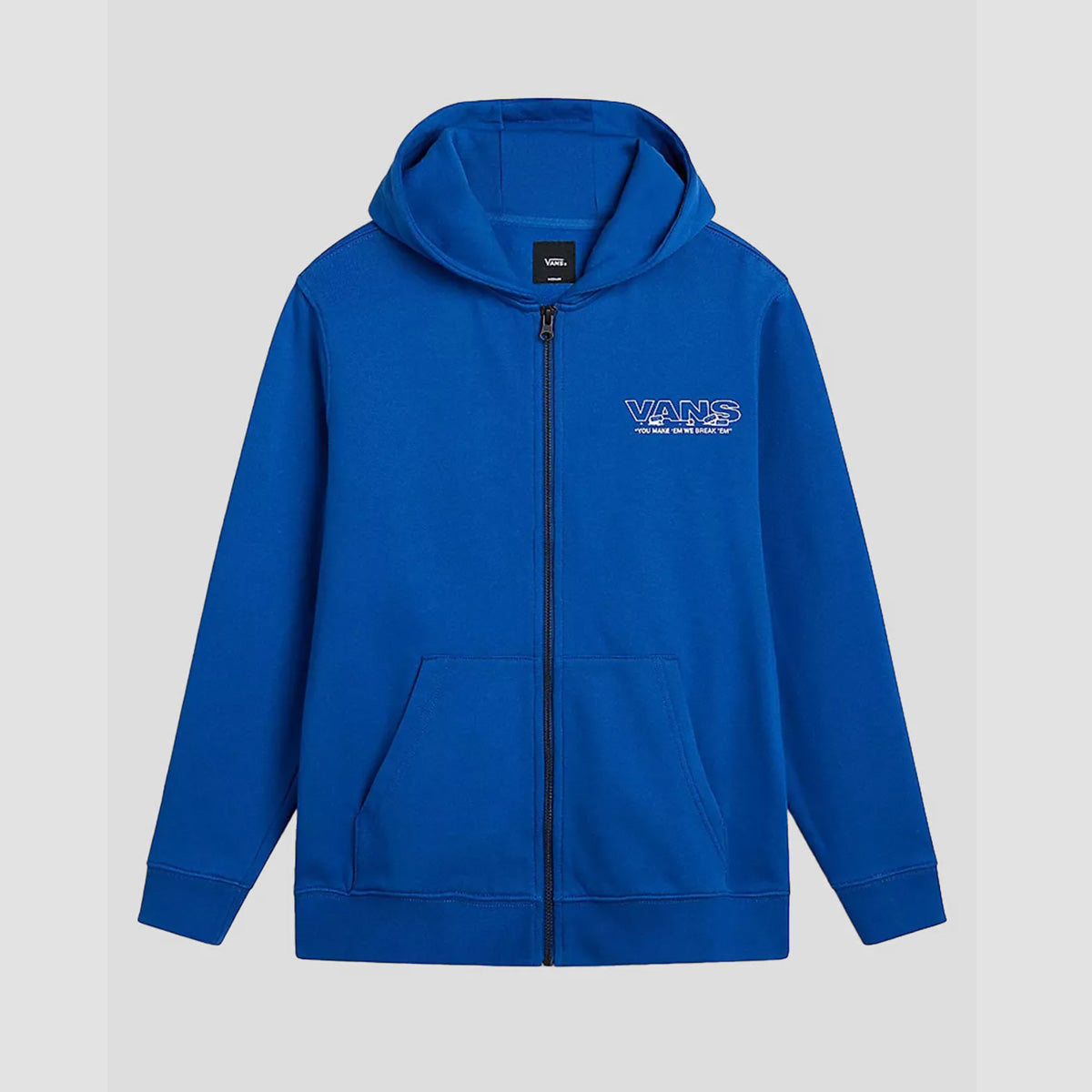 Vans Break Made Zip Hoodie True Blue - Kids