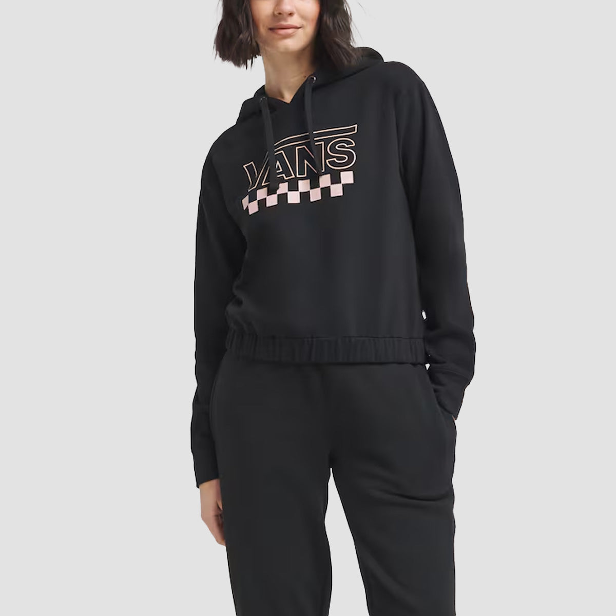 Womens Hoodies Vans Checkerboard Sweatshirt Vans Extra Fun