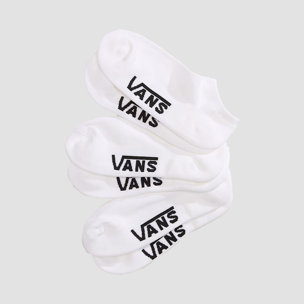 Vans Classic Kick Socks 3 Pack White