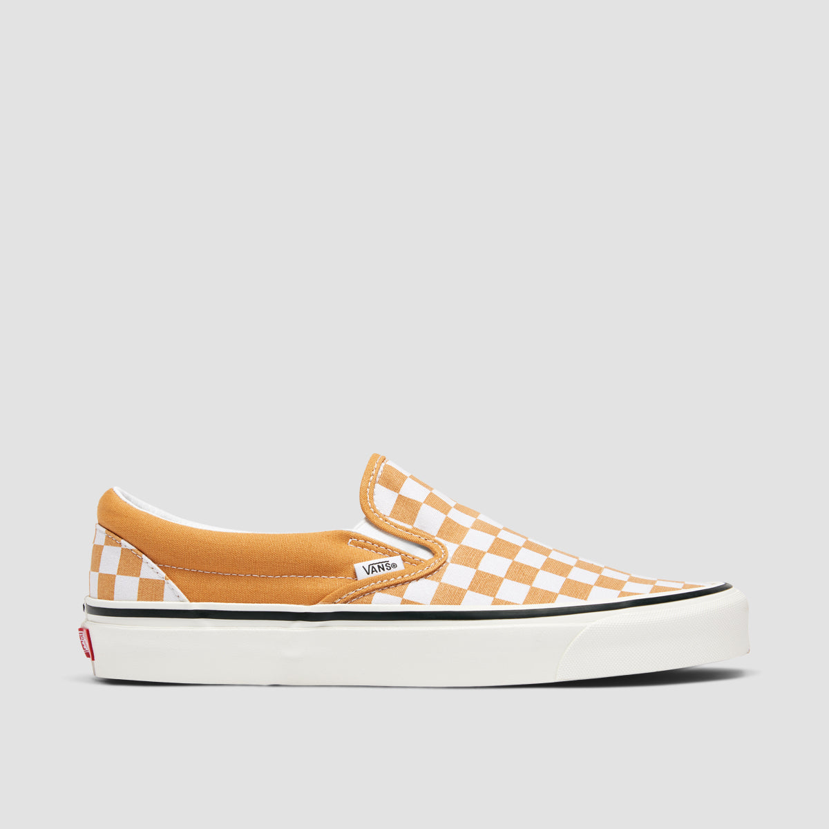 Vans Classic Slip-On 98 DX Shoes Checkerboard Honey Yellow