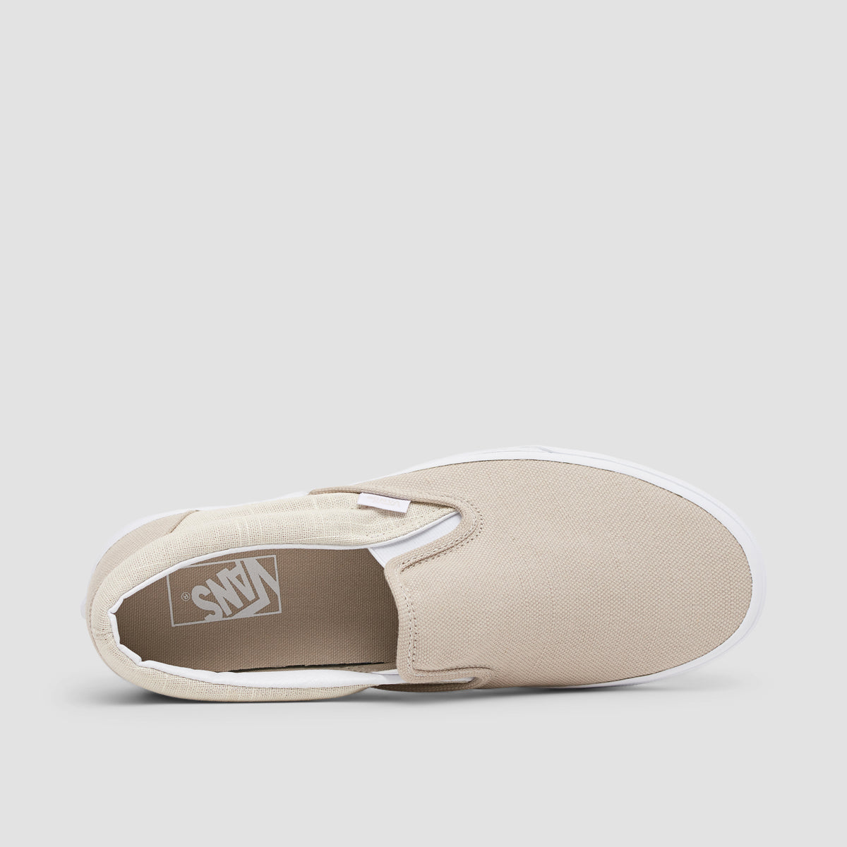 Vans Classic Slip-On Shoes - Summer Linen Natural