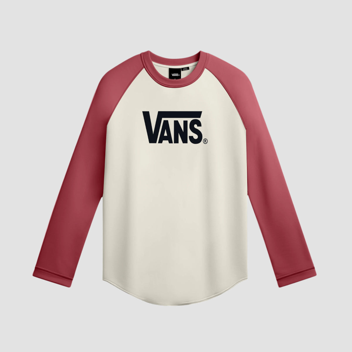 Vans Core Raglan Longsleeve T-Shirt Crimson Haze