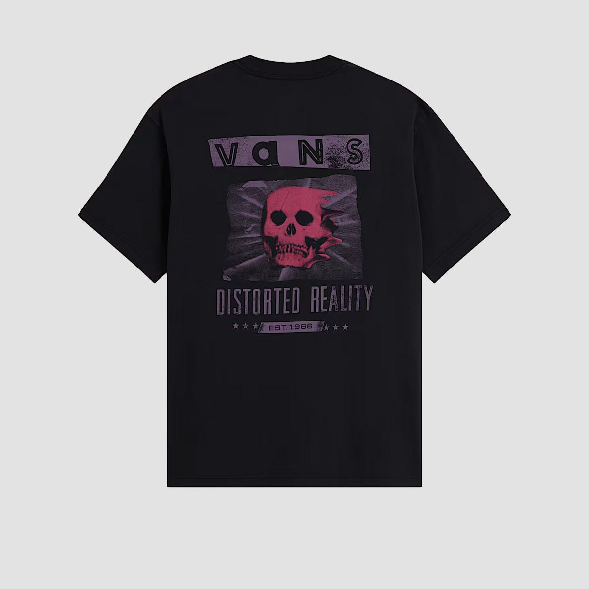Vans Distorted Reality T-Shirt Black