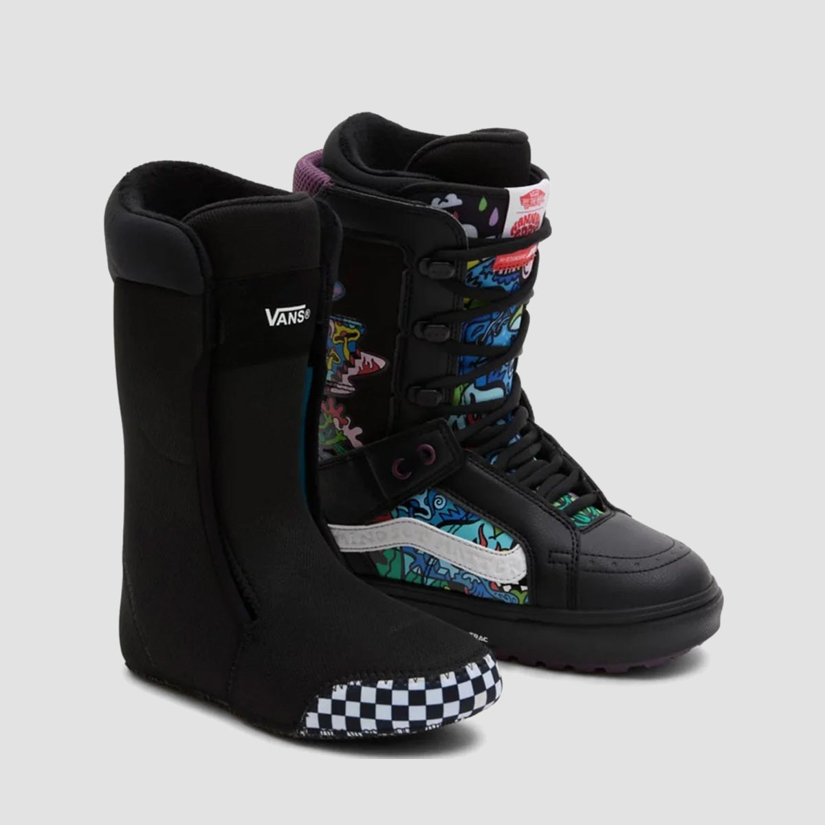 Vans Hi-Standard OG Snowboard Boots Hannah Eddy Black/Multi - Womens