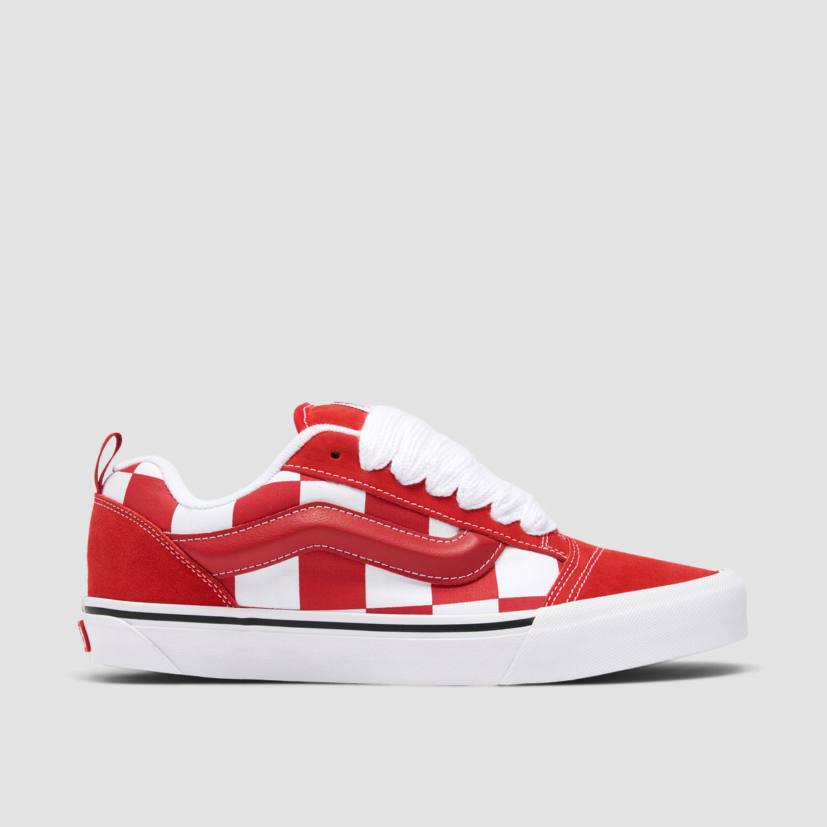 Old skool vans checkerboard red online