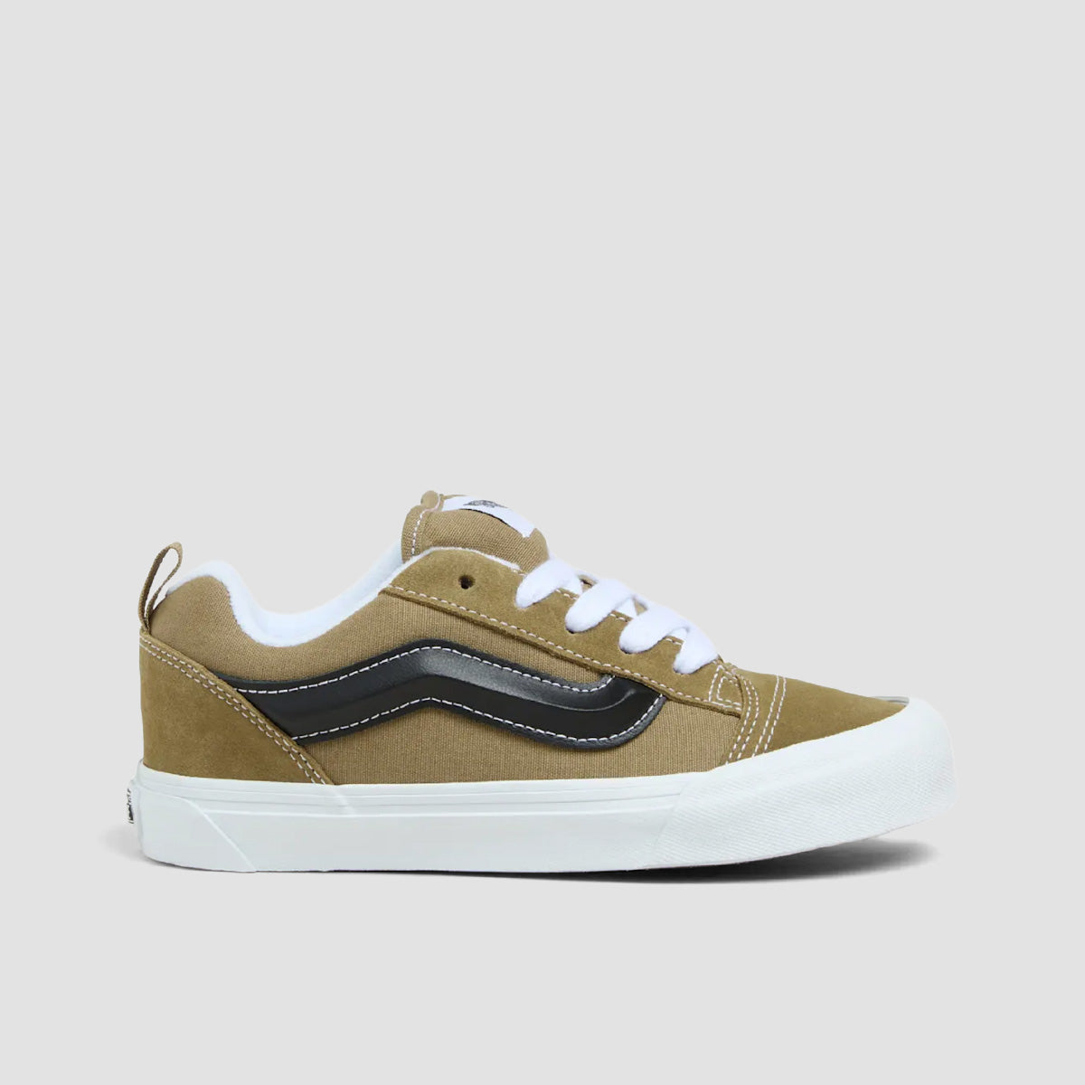 Vans Knu Skool Shoes - Olive/Black - Kids