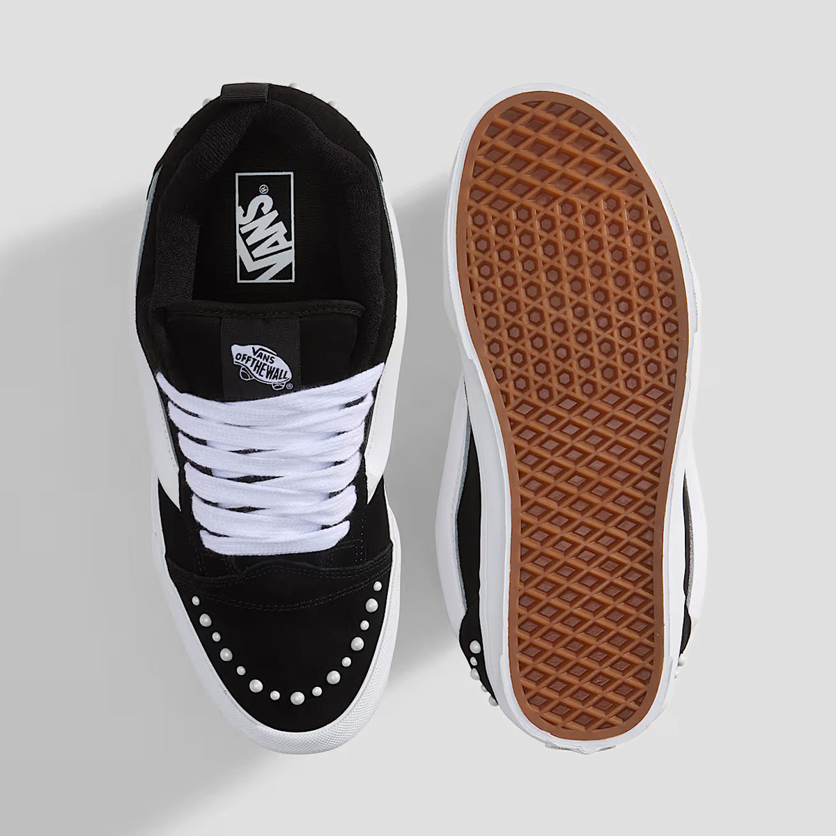 Vans Knu Skool Shoes - Pearls Black