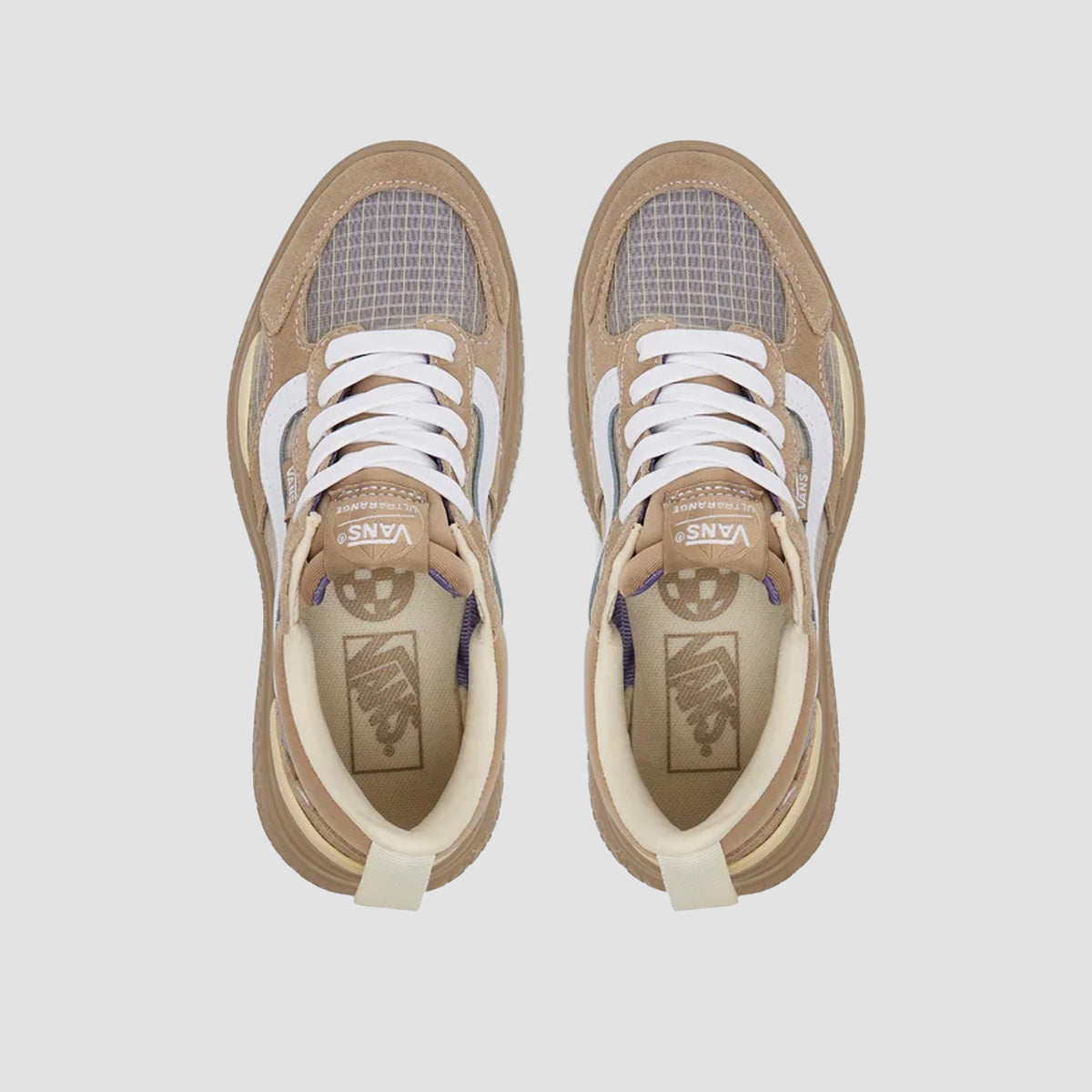 Vans MTE Ultrarange Neo VR3 Shoes - Translucent Ripstop Dark Brown/White