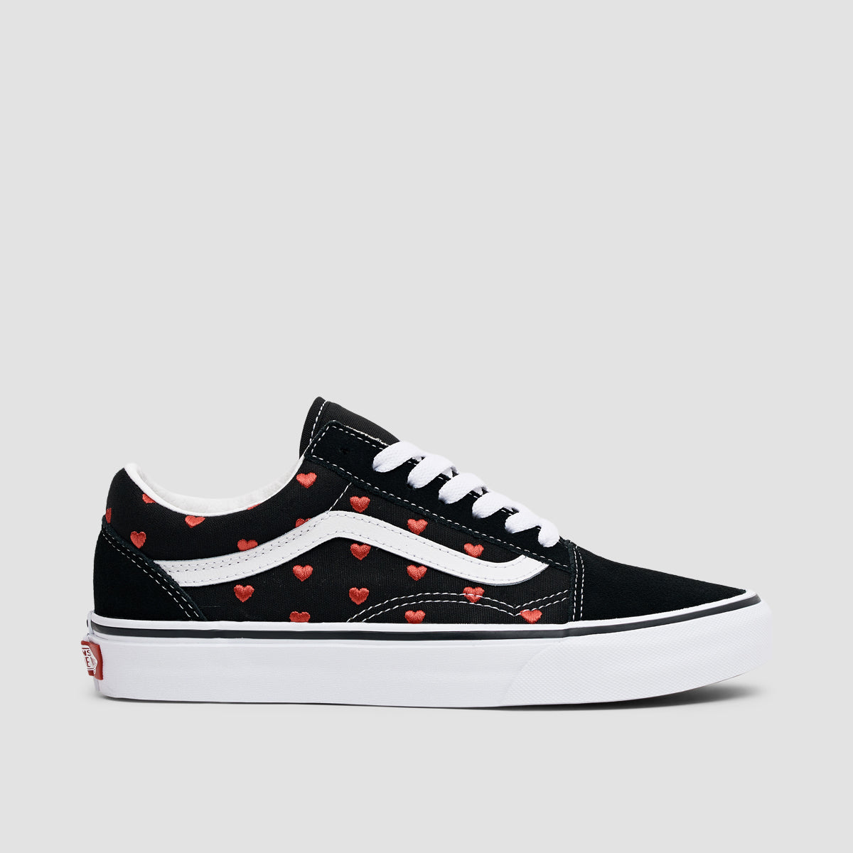 Vans old skool store womens red