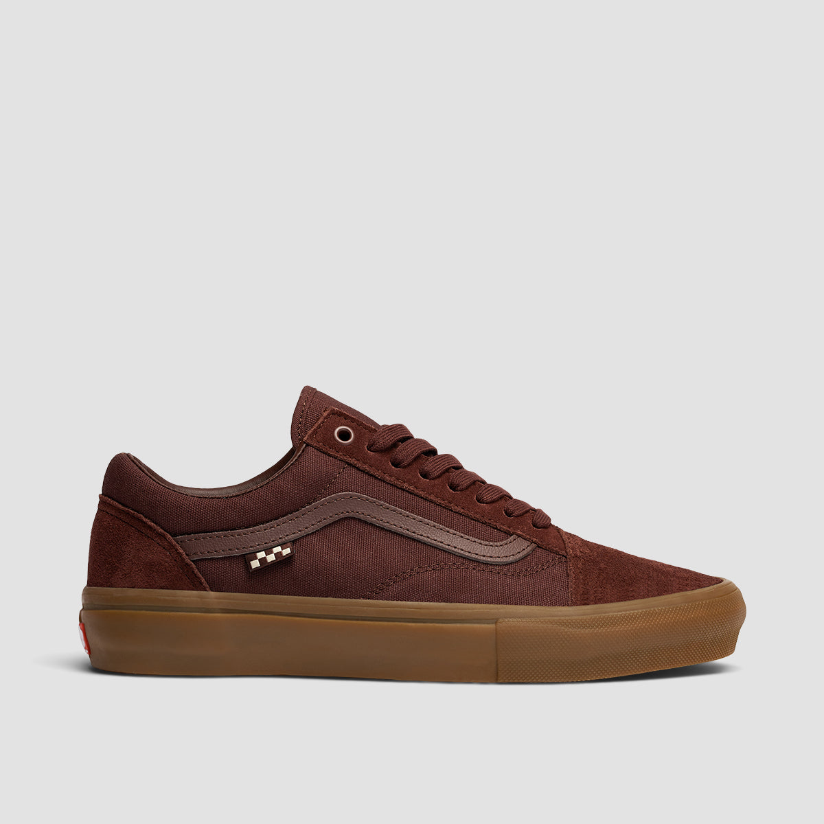 Dark red store vans shoes