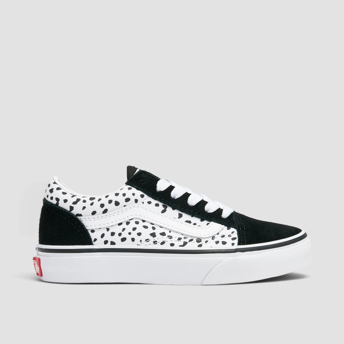 Vans Old Skool Shoes - Dalmatian Black/True White - Kids