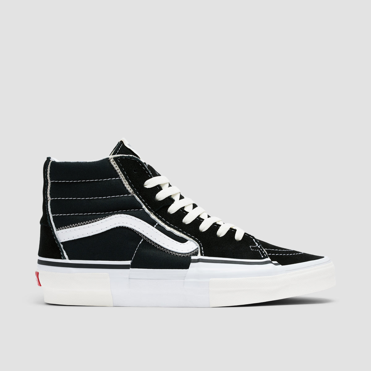 Vans SK8-Hi Reconstruct High Top Shoes Black/True White