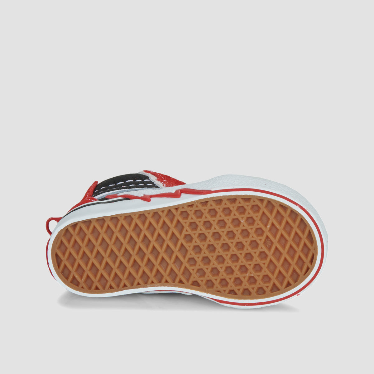 Vans SK8-Hi Top Shoes - Bolt Red/Black - Kids