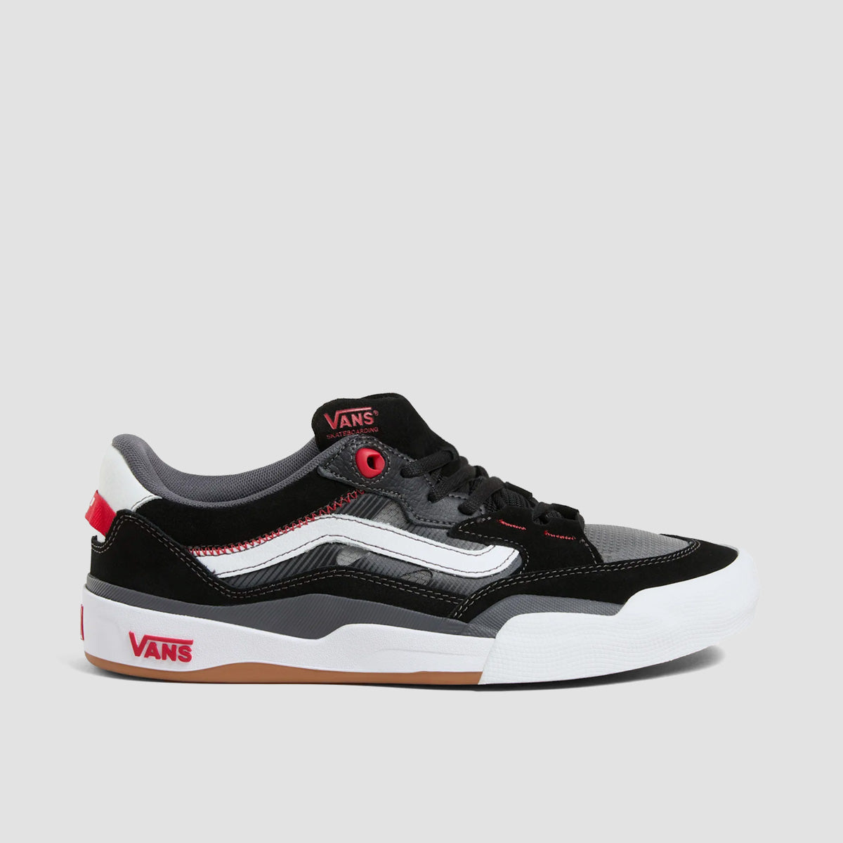 Vans Skate Wayvee Shoes Black/White/Red - Main Image