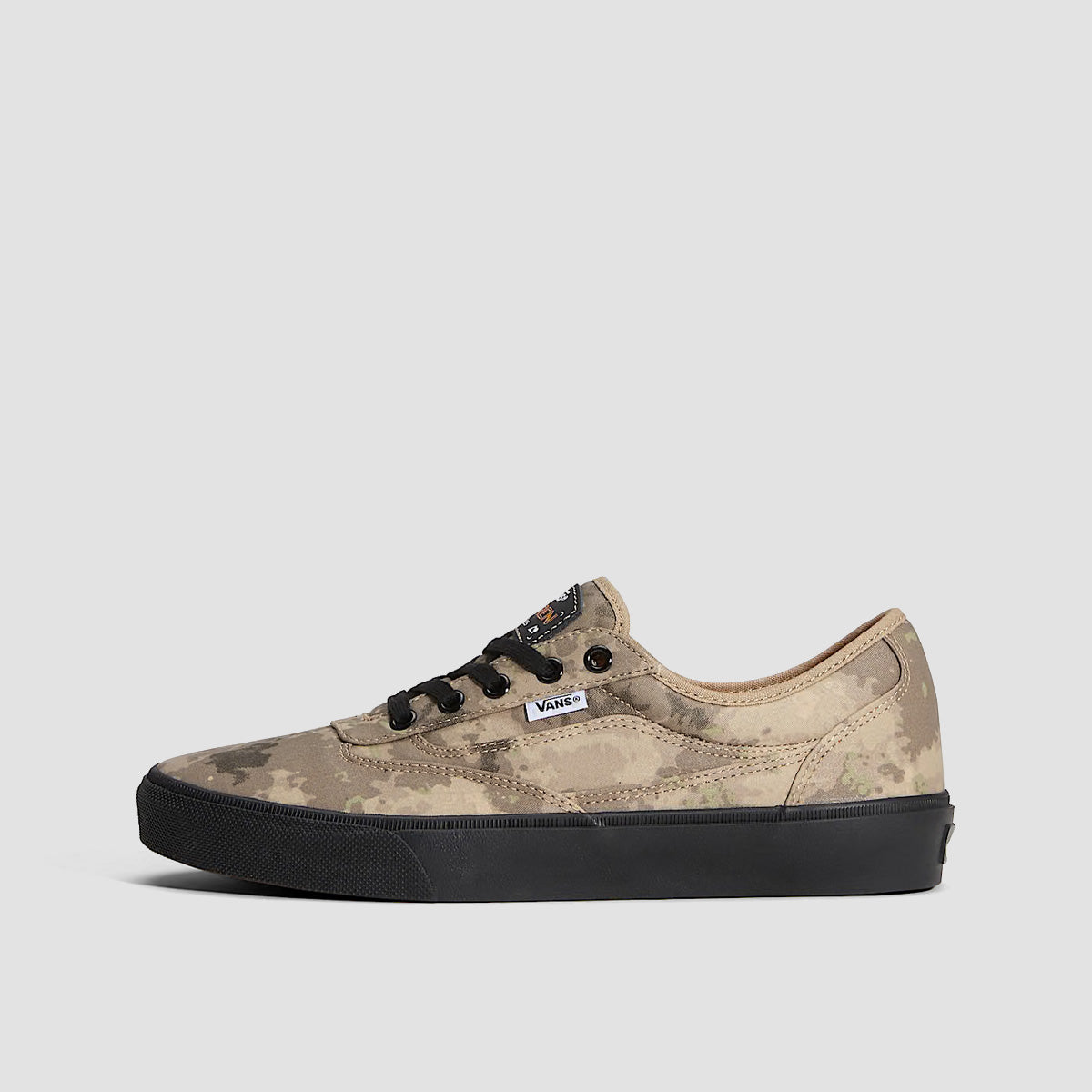 Vans Skate Curren Caples Shoes - Camo Orange/Black